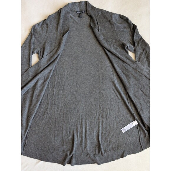 Eileen Fisher Long Open Front Merino Wool Blend Cardigan Sweater Women’s S - Picture 4 of 7
